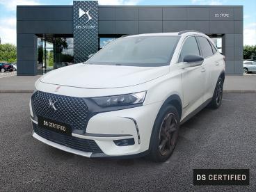 DS CERTIFIED Ds Ds 7 Crossback Crossback Puretech 180 Eat8 Performance Line+ occasion certifiée - Suv Essence Blanc - Amiens - 3753915_1