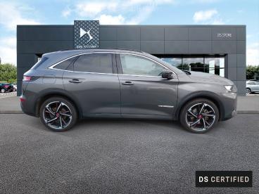 DS CERTIFIED Ds Ds 7 Crossback Crossback Hybride E-tense 225 Eat8 Performance Lin occasion certifiée - Suv Hybride Rechargeable Gris - Cerise - 3759934_4