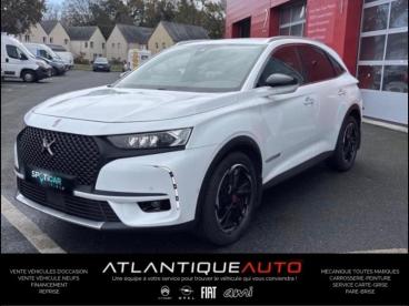 SPOTICAR Ds Ds 7 Crossback Bluehdi 130ch Performance Line + Automatique Occasion - Suv-4x4 Diesel Blanc Banquise (o) - Ploneour Lanvern - 1203764671_1