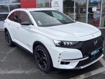 SPOTICAR Ds Ds 7 Crossback Bluehdi 130ch Performance Line + Automatique Occasion - Suv-4x4 Diesel Blanc Banquise (o) - Ploneour Lanvern - 1203764671_2