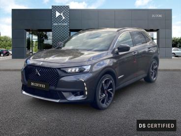 DS CERTIFIED Ds Ds 7 Crossback E-tense 4x4 300ch Performance Line + occasion certifiée - Suv Hybride Rechargeable Gris Platinium (m) - Aubagne - 3765057_1