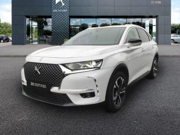 DS CERTIFIED Ds Ds 7 Crossback Bluehdi 130ch So Chic Automatique 100g occasion certifiée - Suv Diesel Blanc Banquise (o) - Dechy - 3769637_1