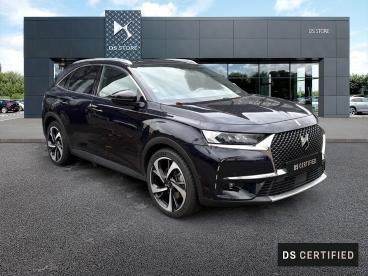 DS CERTIFIED Ds Ds 7 Crossback E-tense 225ch Rivoli occasion certifiée - Suv Hybride Rechargeable Noire Perla Nera (n) - St Brieuc - 3771420_3