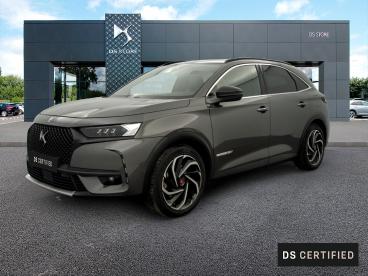 DS CERTIFIED Ds Ds 7 Crossback Crossback Hybride E-tense 225 Eat8 Performance Lin occasion certifiée - Suv Hybride Rechargeable Gris - Velizy - 3774735_1