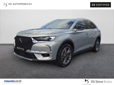 DS CERTIFIED Ds Ds 7 Crossback Crossback Hybride E-tense 225 Eat8 Rivoli occasion certifiée - Suv Hybride Rechargeable Gris - Onet Le Chateau - 3778076_1