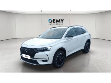 DS CERTIFIED Ds Ds 7 Crossback Crossback Puretech 180 Eat8 Performance Line+ occasion certifiée - Suv Essence Blanc - Le Mans - 3783087_1