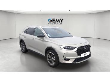DS CERTIFIED Ds Ds 7 Crossback Crossback Hybride E-tense 225 Eat8 Grand Chic occasion certifiée - Suv Hybride Rechargeable Beige - Le Mans - 3788299_3