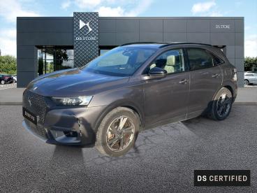 DS CERTIFIED Ds Ds 7 Crossback E-tense 225ch Ligne Noire occasion certifiée - Suv Hybride Rechargeable Gris Platinium (m) - Aubagne - 3789535_1