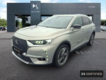 DS CERTIFIED Ds Ds 7 Crossback Crossback Hybride E-tense 300 Eat8 4x4 Grand Chic occasion certifiée - Suv Hybride Rechargeable Cristal Pearl (métallisée) - Caen - 3790289_1
