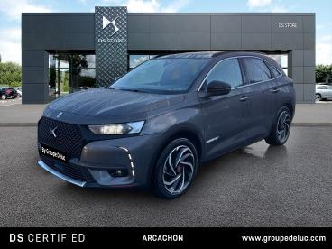 DS CERTIFIED Ds Ds 7 Crossback E-tense 225ch Rivoli occasion certifiée - Suv Hybride Rechargeable Gris Platinium (m) - La Teste De Buch - 3795244_1