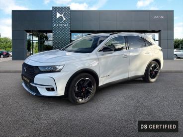 DS CERTIFIED Ds Ds 7 Crossback Crossback Hybride E-tense 225 Eat8 Performance Lin occasion certifiée - Suv Hybride Rechargeable Blanc - Cholet - 3800546_1