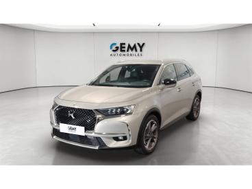 DS CERTIFIED Ds Ds 7 Crossback Crossback Hybride E-tense 300 Eat8 4x4 Grand Chic occasion certifiée - Suv Hybride Rechargeable Beige - Le Mans - 3802618_1
