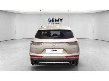 DS CERTIFIED Ds Ds 7 Crossback Crossback Hybride E-tense 300 Eat8 4x4 Grand Chic occasion certifiée - Suv Hybride Rechargeable Beige - Le Mans - 3802618_5