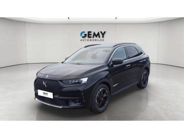 DS CERTIFIED Ds Ds 7 Crossback Crossback Hybride E-tense 225 Eat8 Performance Lin occasion certifiée - Suv Hybride Rechargeable Noir - Le Mans - 3805036_1