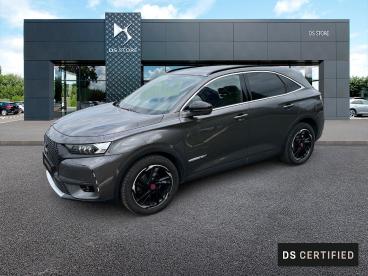 DS CERTIFIED Ds Ds 7 Crossback Crossback Bluehdi 130 Eat8 Performance Line+ occasion certifiée - Suv Diesel Gris - Cholet - 3806409_1