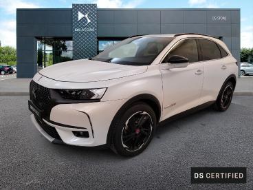 DS CERTIFIED Ds Ds 7 Crossback Crossback Bluehdi 130 Eat8 Performance Line+ occasion certifiée - Suv Diesel Blanc - Ecully - 3806591_1