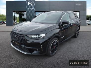 DS CERTIFIED Ds Ds 7 Crossback Crossback Puretech 130 Eat8 Performance Line occasion certifiée - Suv Essence Noir - Cerise - 3806705_1