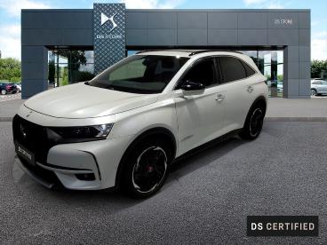 DS CERTIFIED Ds Ds 7 Crossback Crossback Hybride E-tense 225 Eat8 Performance Lin occasion certifiée - Suv Hybride Rechargeable Blanc - Reze - 3815602_1