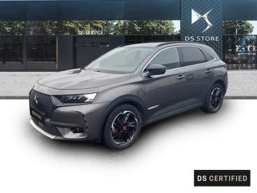 DS CERTIFIED Ds Ds 7 Crossback E-tense 225ch Performance Line + occasion certifiée - Suv Hybride Rechargeable Gris Platinium (m) - Saint Lo - 3816517_1