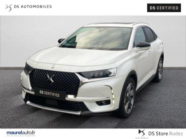 DS CERTIFIED Ds Ds 7 Crossback Crossback Hybride E-tense 300 Eat8 4x4 Rivoli occasion certifiée - Suv Hybride Rechargeable Blanc - Onet Le Chateau - 3816771_1