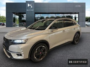DS CERTIFIED Ds Ds 7 Crossback Crossback Hybride E-tense 225 Eat8 Performance Lin occasion certifiée - Suv Hybride Rechargeable Cristal Pearl (nacrée) - La Valette Du Var - 3824848_3