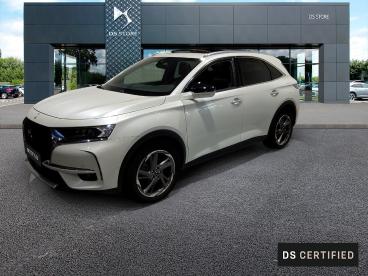 DS CERTIFIED Ds Ds 7 Crossback Crossback Hybride E-tense 300 Eat8 4x4 Rivoli occasion certifiée - Suv Hybride Rechargeable Blanc - Reze - 3826190_1