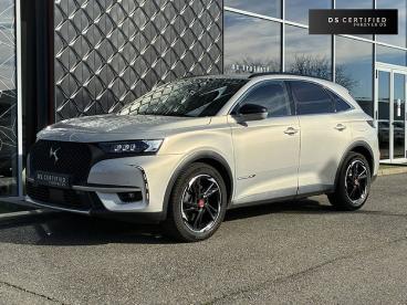 DS CERTIFIED Ds Ds 7 Crossback Crossback Hybride E-tense 225 Eat8 Performance Lin occasion certifiée - Suv Hybride Rechargeable Cristal Pearl (métallisée) - Lescar - 3826499_1