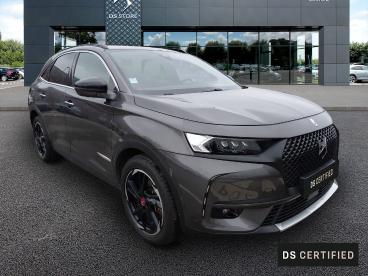 DS CERTIFIED Ds Ds 7 Crossback Crossback Hybride E-tense 225 Eat8 Performance Lin occasion certifiée - Suv Hybride Rechargeable Gris - Laval - 3826552_3