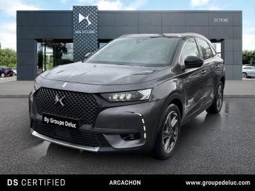 DS CERTIFIED Ds Ds 7 Crossback Puretech 225ch Grand Chic Automatique occasion certifiée - Suv Essence Gris Platinium (m) - La Teste De Buch - 3827396_1