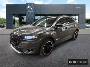 DS CERTIFIED Ds Ds 7 Crossback E-tense 225ch Performance Line occasion certifiée - Suv Hybride Rechargeable Gris Platinium (m) - Nimes - 3827426_1