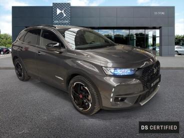 DS CERTIFIED Ds Ds 7 Crossback E-tense 225ch Performance Line occasion certifiée - Suv Hybride Rechargeable Gris Platinium (m) - Nimes - 3827426_3