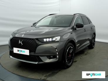 DS CERTIFIED Ds Ds 7 Crossback E-tense 4x4 300ch Performance Line + occasion certifiée - Suv Hybride Rechargeable Gris Platinium (m) - Chambery - 3830741_1