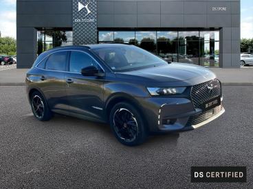 DS CERTIFIED Ds Ds 7 Crossback E-tense 225ch Performance Line + occasion certifiée - Suv Hybride Rechargeable Gris Platinium (m) - Beaurains - 3835037_3