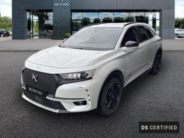 DS CERTIFIED Ds Ds 7 Crossback Crossback Hybride E-tense 225 Eat8 Performance Lin occasion certifiée - Suv Hybride Rechargeable Blanc - Angers - 3840388_1