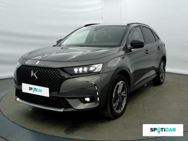 DS CERTIFIED Ds Ds 7 Crossback Bluehdi 130ch Ligne Noire Automatique occasion certifiée - Suv Diesel Gris Platinium (m) - Chambery - 3842259_1