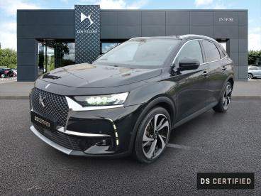DS CERTIFIED Ds Ds 7 Crossback Crossback Bluehdi 180 Eat8 Grand Chic occasion certifiée - Suv Diesel Noir - Caen - 3842401_1