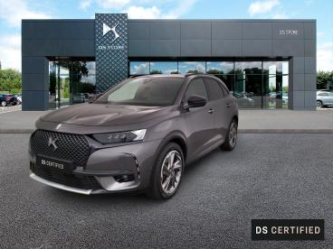 DS CERTIFIED Ds Ds 7 Crossback Crossback Hybride E-tense 225 Eat8 Ligne Noire occasion certifiée - Suv Hybride Rechargeable Gris - Venissieux - 3849725_1