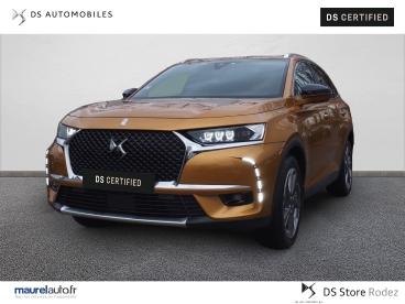 DS CERTIFIED Ds Ds 7 Crossback Crossback Bluehdi 180 Eat8 Grand Chic occasion certifiée - Suv Diesel Jaune - Onet Le Chateau - 3859388_1