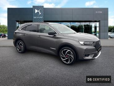 DS CERTIFIED Ds Ds 7 Crossback Crossback Hybride E-tense 225 Eat8 Performance Lin occasion certifiée - Suv Hybride Rechargeable Gris - Cholet - 3861796_3