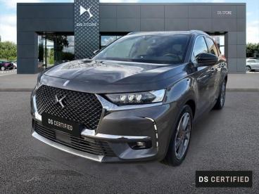 DS CERTIFIED Ds Ds 7 Crossback E-tense 4x4 300ch Grand Chic occasion certifiée - Suv Hybride Rechargeable Gris Platinium (metallisee) - Aix En Provence - 3871523_1