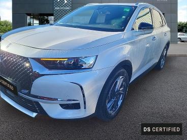 DS CERTIFIED Ds Ds 7 Crossback Crossback Hybride E-tense 300 Eat8 4x4 Rivoli occasion certifiée - Suv Hybride Rechargeable Blanc - Velizy - 3880109_1