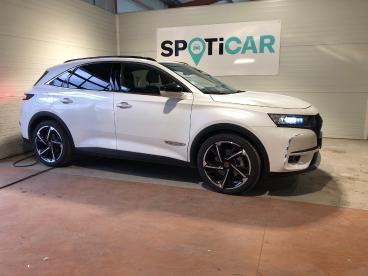 SPOTICAR Ds Ds 7 Crossback Crossback Hybride E-tense 225 Eat8 Performance Lin Occasion - Suv-4x4 Hybride Rechargeable Blanc - Merignac - 1203891924_4