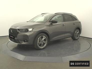 DS CERTIFIED Ds Ds 7 Crossback Crossback Hybride E-tense 225 Eat8 Ligne Noire occasion certifiée - Suv Hybride Rechargeable Gris - Le Mans - 3892229_1