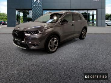 DS CERTIFIED Ds Ds 7 Crossback Crossback Hybride E-tense 225 Eat8 Grand Chic occasion certifiée - Suv Hybride Rechargeable Gris - Lomme - 3892255_1