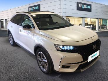 DS CERTIFIED Ds Ds 7 Crossback Crossback Hybride E-tense 225 Eat8 Ligne Noire occasion certifiée - Suv Hybride Rechargeable Blanc - Merignac - 3893728_1