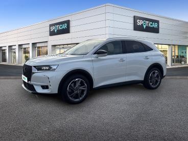 SPOTICAR Ds Ds 7 Crossback E-tense 225ch Grand Chic Occasion - Suv-4x4 Hybride Rechargeable Blanc Banquise (o) - Reims - 1203894562_1