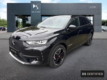 DS CERTIFIED Ds Ds 7 Crossback Bluehdi 130ch Performance Line Automatique occasion certifiée - Suv Diesel Noire Perla Nera (n) - St Brieuc - 3895738_1