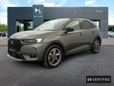 DS CERTIFIED Ds Ds 7 Crossback Crossback Hybride E-tense 225 Eat8 Ligne Noire occasion certifiée - Suv Hybride Rechargeable Gris - Velizy - 3902939_1