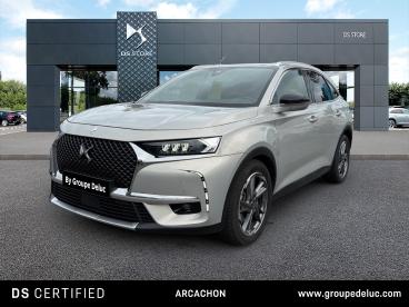 DS CERTIFIED Ds Ds 7 Crossback E-tense 225ch Grand Chic occasion certifiée - Suv Hybride Rechargeable Cristal Pearl (n) - La Teste De Buch - 3915702_1