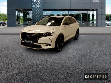 DS CERTIFIED Ds Ds 7 Crossback Crossback Hybride E-tense 225 Eat8 Performance Lin occasion certifiée - Suv Hybride Rechargeable Blanc - Lomme - 3919898_1